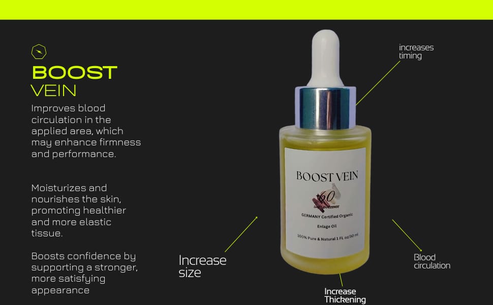 Boost Vein Enlarge Oil
